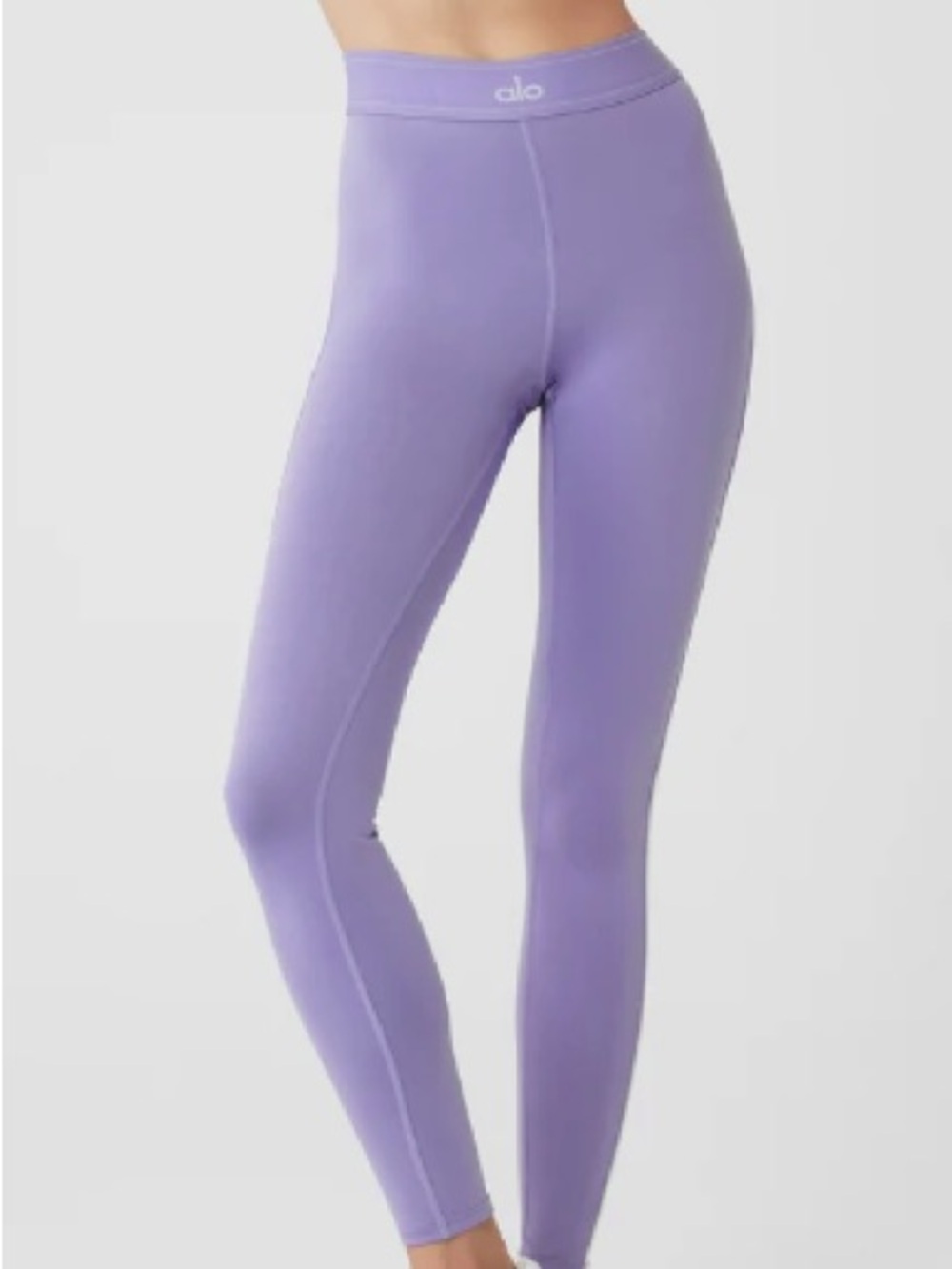 Alo Airlift High-Rise Suit Up Leggings – Lilac Blue